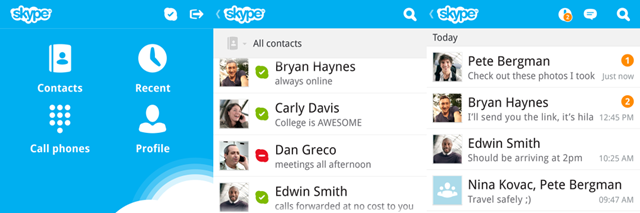 Skype for BlackBerry Q10 发布