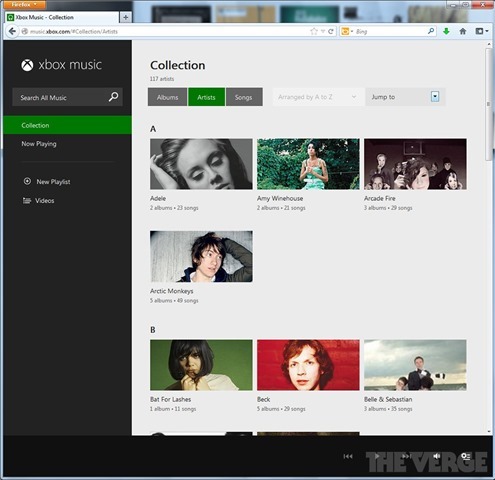微软将于下周推出 Web 版 Xbox Music