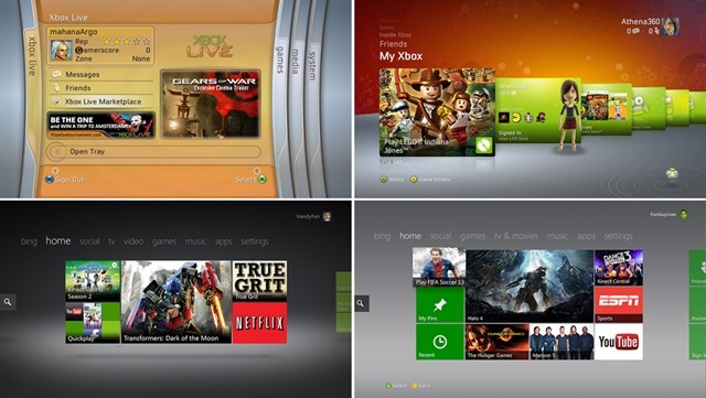 微软开放 Xbox 360 2013 Xbox LIVE 更新公开测试