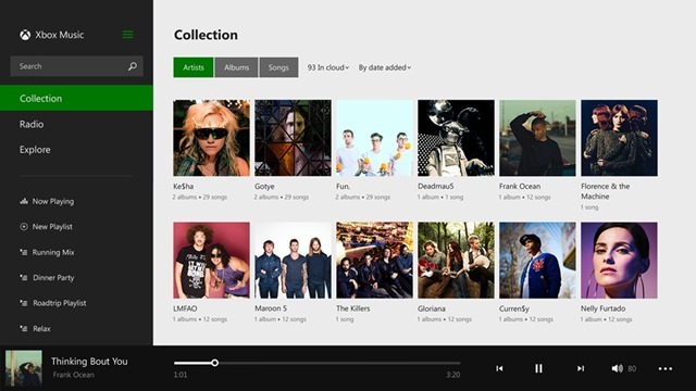 微软正式宣布重新设计的 Xbox Music 应用