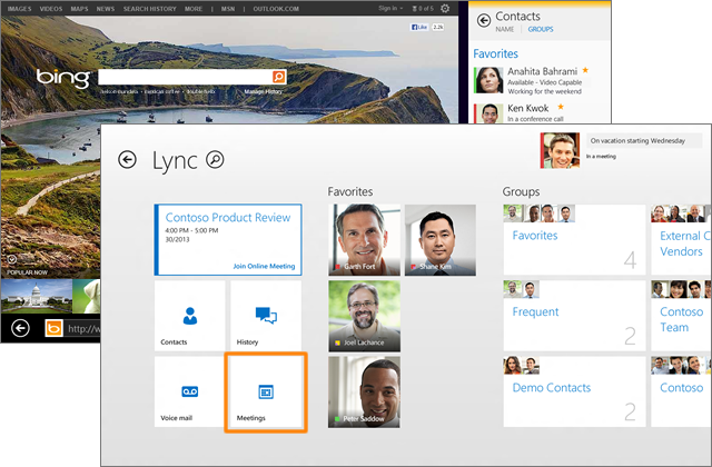 微软发布 Lync 应用更新，已为 Windows 8.1 体验优化
