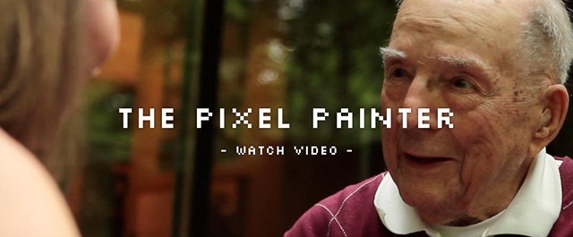 97 岁 Microsoft Paint 软件绘画大师