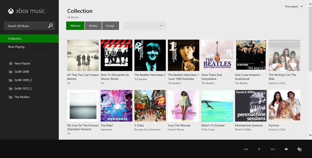 Web 版 Xbox Music 正式上线