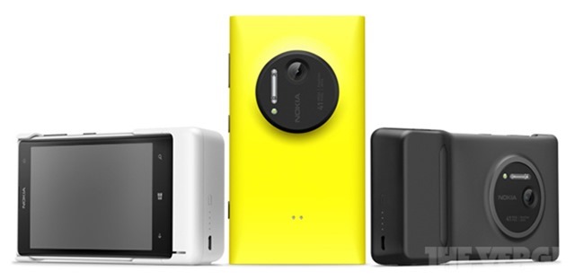 Nokia Lumia 1020 官方渲染图披露