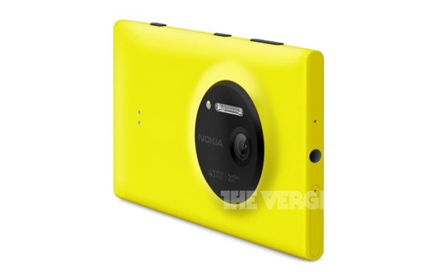 Nokia Lumia 1020 官方渲染图披露
