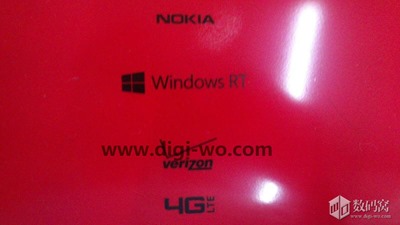 诺基亚 Windows RT 平板下月发布，疑似红色版曝光