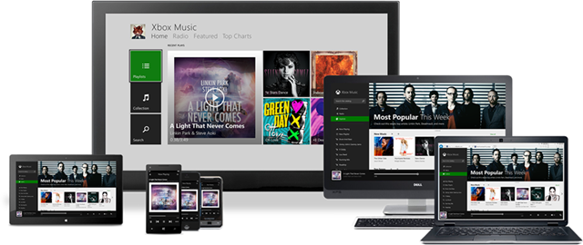 12 月起 Xbox Music 免费音乐流播放功能终止
