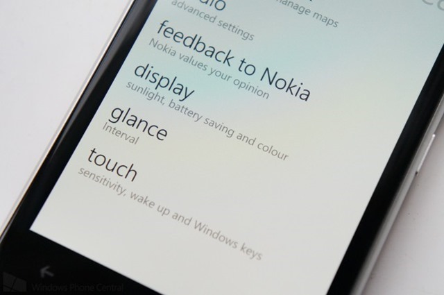 诺基亚 Lumia 附加信息更新，Glance 设置独立显示