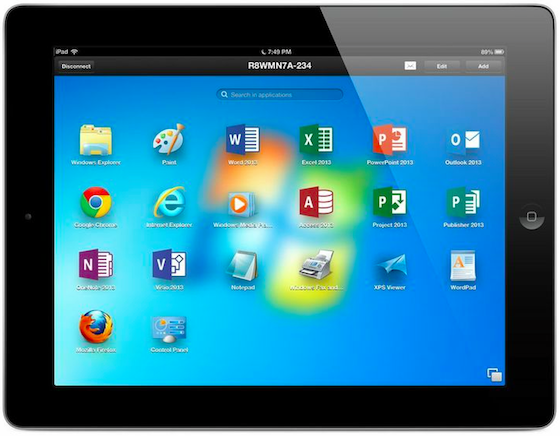 parallels access for ipad