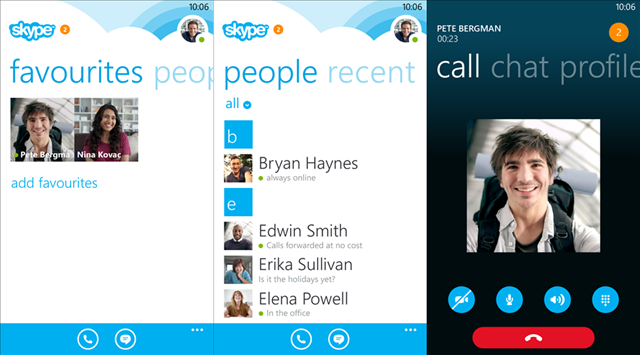 WP8 版 Skype 应用更新，正式上架中国区