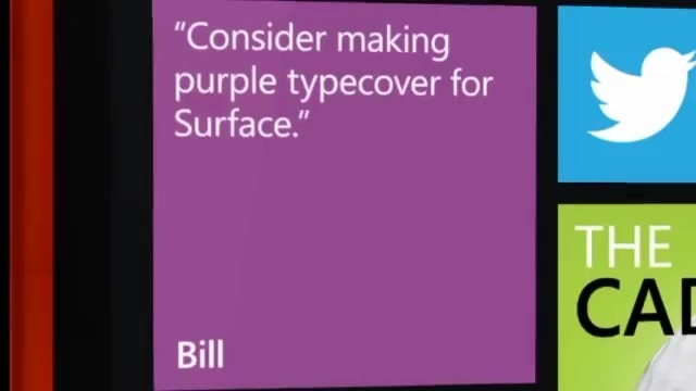 Bill Gates 曾建议微软 Surface 推出紫色版 Type Cover