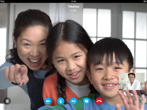Skype for iOS 更新，增加高清视频聊天和 iOS 7 支持