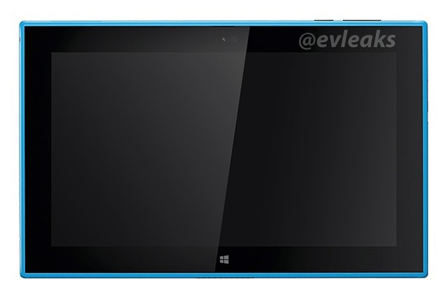 诺基亚 Lumia 2520 平板蓝色渲染图曝光