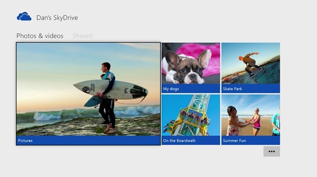 微软宣布 Xbox One 版 SkyDrive 应用细节
