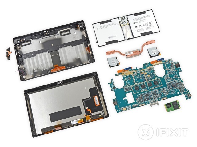 Surface Pro 2 拆解报告，iFixit 评价极难维修