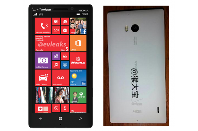 Verizon 新机诺基亚 Lumia 929 渲染图泄漏