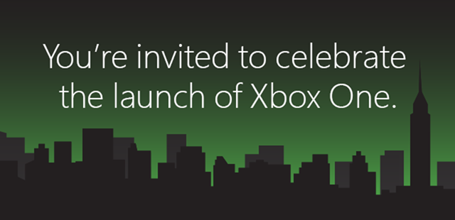 微软宣布 Xbox One 全球上市活动