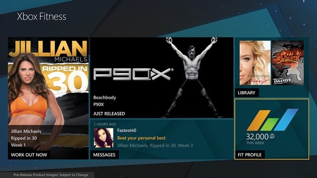 微软宣布 Xbox One 个人健身服务 Xbox Fitness