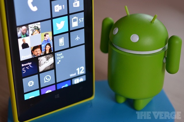 传微软正考虑允许 Android 应用运行于 Windows 和 Windows Phone 平台