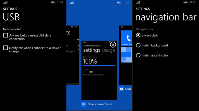 开发者泄露，更多 Windows Phone 8.1 新功能曝光