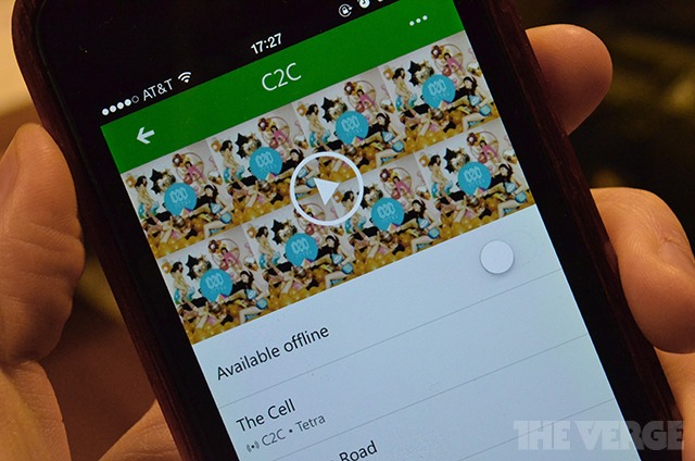 微软更新 Xbox Music iOS 应用，加入离线播放