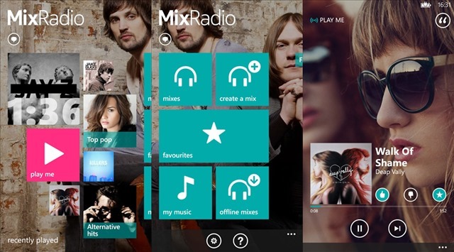 Nokia Music 音乐服务更名 MixRadio，更新应用