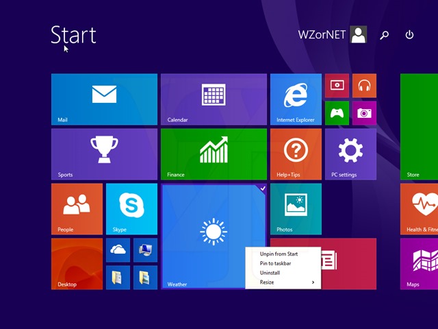 Windows 8.1 Update 1 截图泄露：桌面任务栏可显示 Windows Store 应用