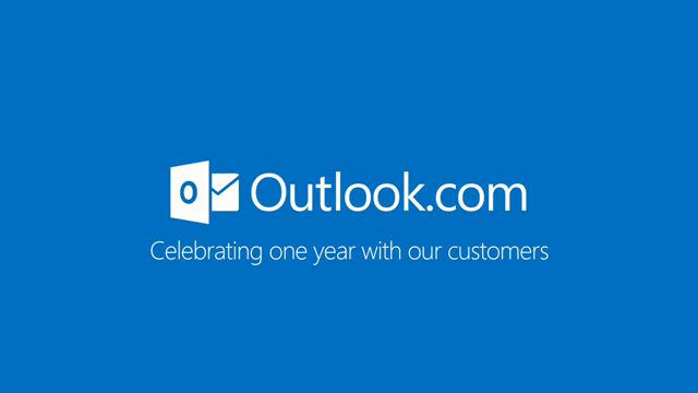 Outlook.com 正式发布一周年