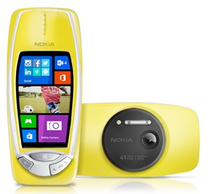 诺基亚 4100 万像素新 PureView 手机 Nokia 3310 