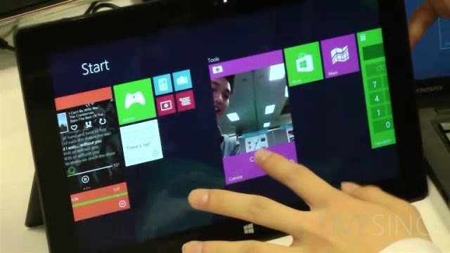 微软展示可操作 Windows Live Tiles 动态磁贴