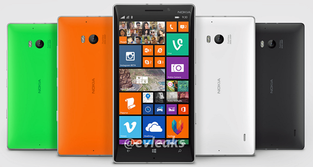 诺基亚 Lumia Icon 国际版 Lumia 930 渲染图曝光
