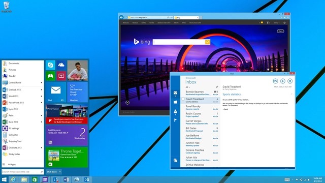 细看 Windows 8.1 将来更新中的开始菜单