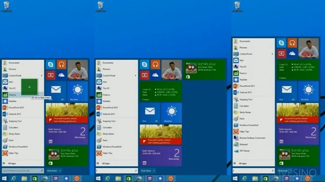 细看 Windows 8.1 将来更新中的开始菜单