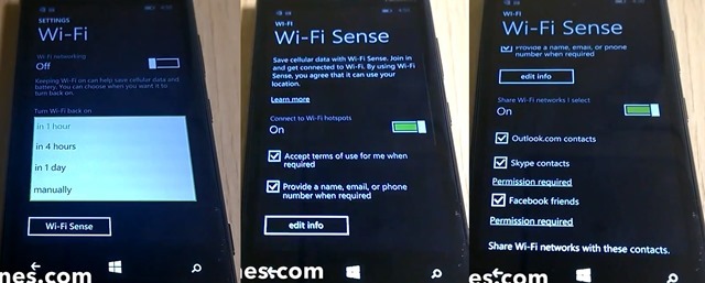 Windows Phone 8.1 WiFi Sense 演示视频曝光