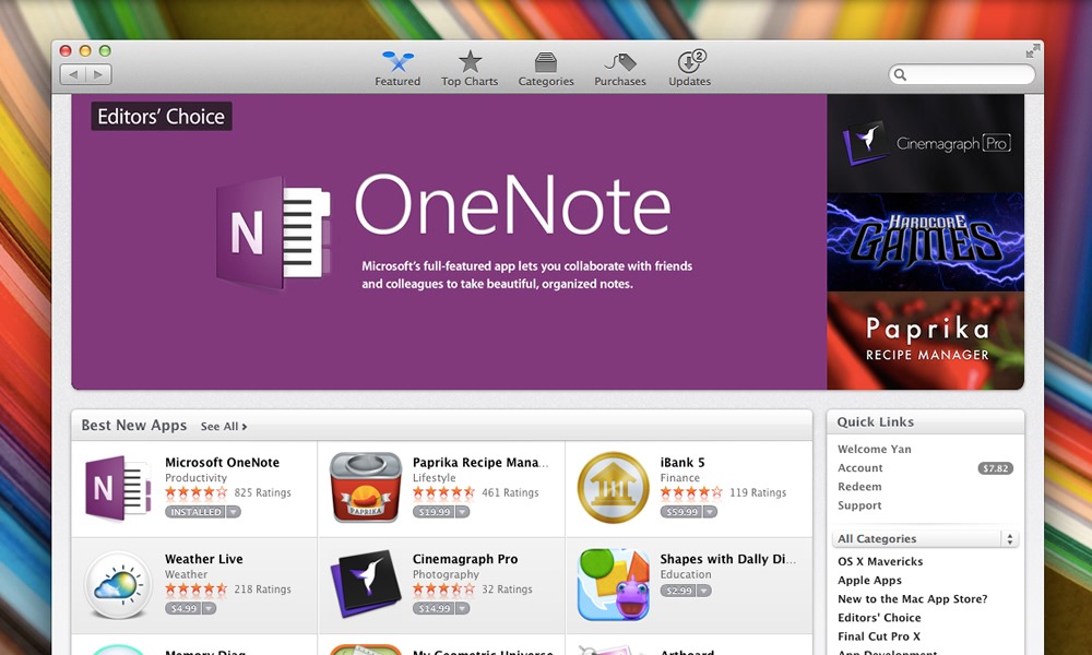 onenote download mac