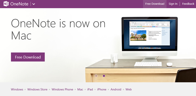 OneNote for Mac 正式发布，Windows 版免费下载