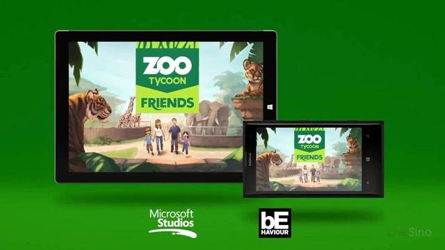 微软宣布 Zoo Tycoon Friends 今夏登陆 Windows 8.1 和 WP8