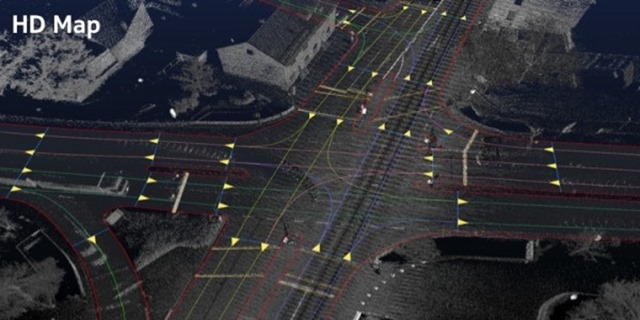 诺基亚 HERE HD Map 为无人驾驶提供高精度三维地图