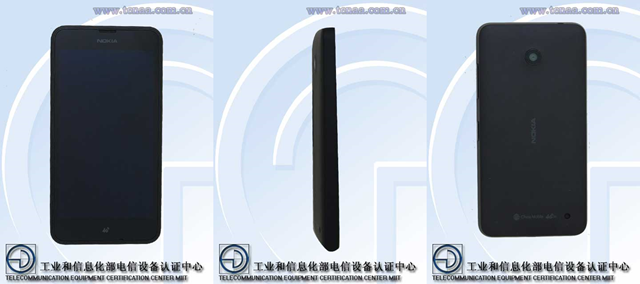中国移动 4G 版 WP8.1 手机 Lumia 635 通过工信部审核