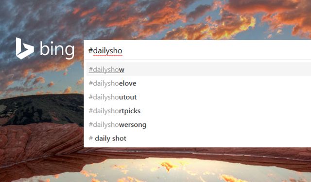 Bing 改进 Twitter 搜索功能：Hashtag 和账号搜索