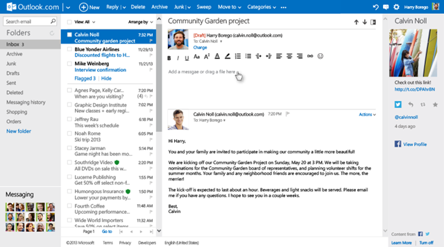 Outlook.com 更新增强邮件规则，操作撤销等新功能