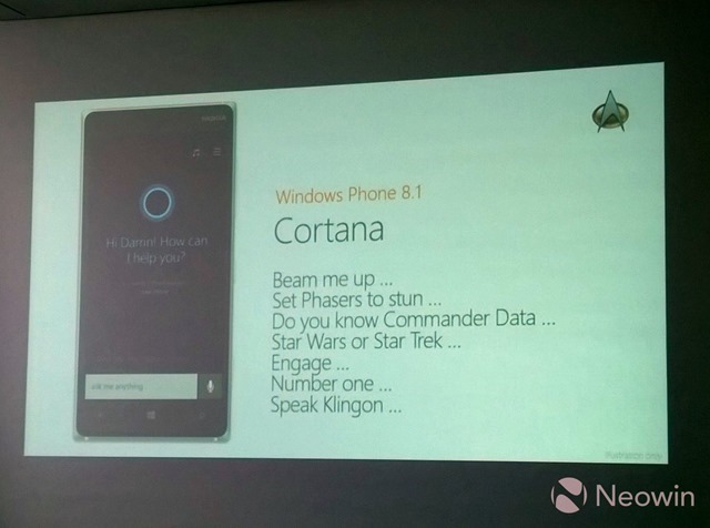 微软已教会 Cortana 星际迷航克林贡语