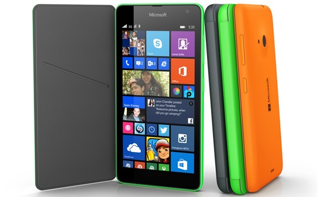 微软移动宣布首款 Microsoft Lumia 手机 Lumia 535