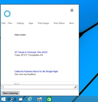 较新版本 Windows 10 Cortana 截图曝光