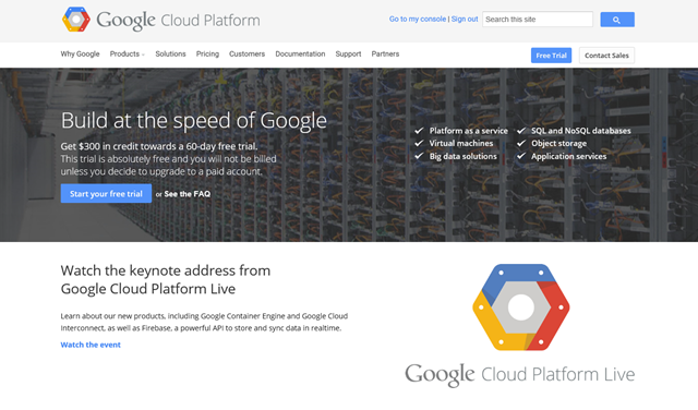 Google Cloud 云计算平台扩展微软服务器产品支持