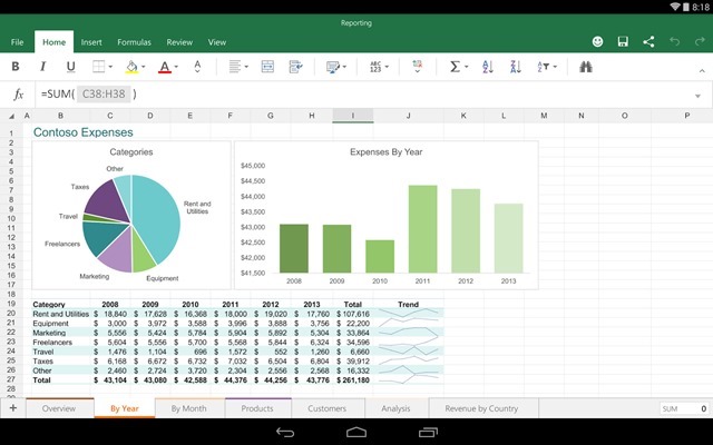 office-for-android-excel-1-lievsino