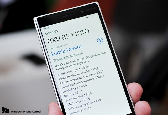 Lumia 附加信息更新导致错误 Lumia Denim 固件版本显示