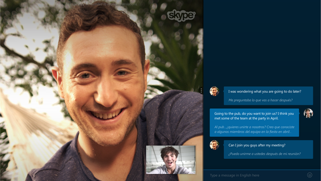 微软 Skype Translator 预览版推出