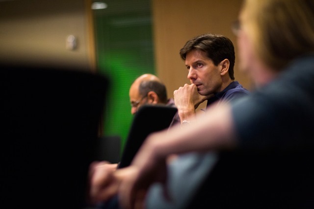 Mark Russinovich, Microsoft Technical Fellow in Windows Azure, attends a meeting on the Microsoft campus in Redmond, Wash. on Tuesday, December 17, 2013.

Photo: Mike Kane/WIRED