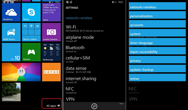 Windows-Phone-81-Update-2-screens